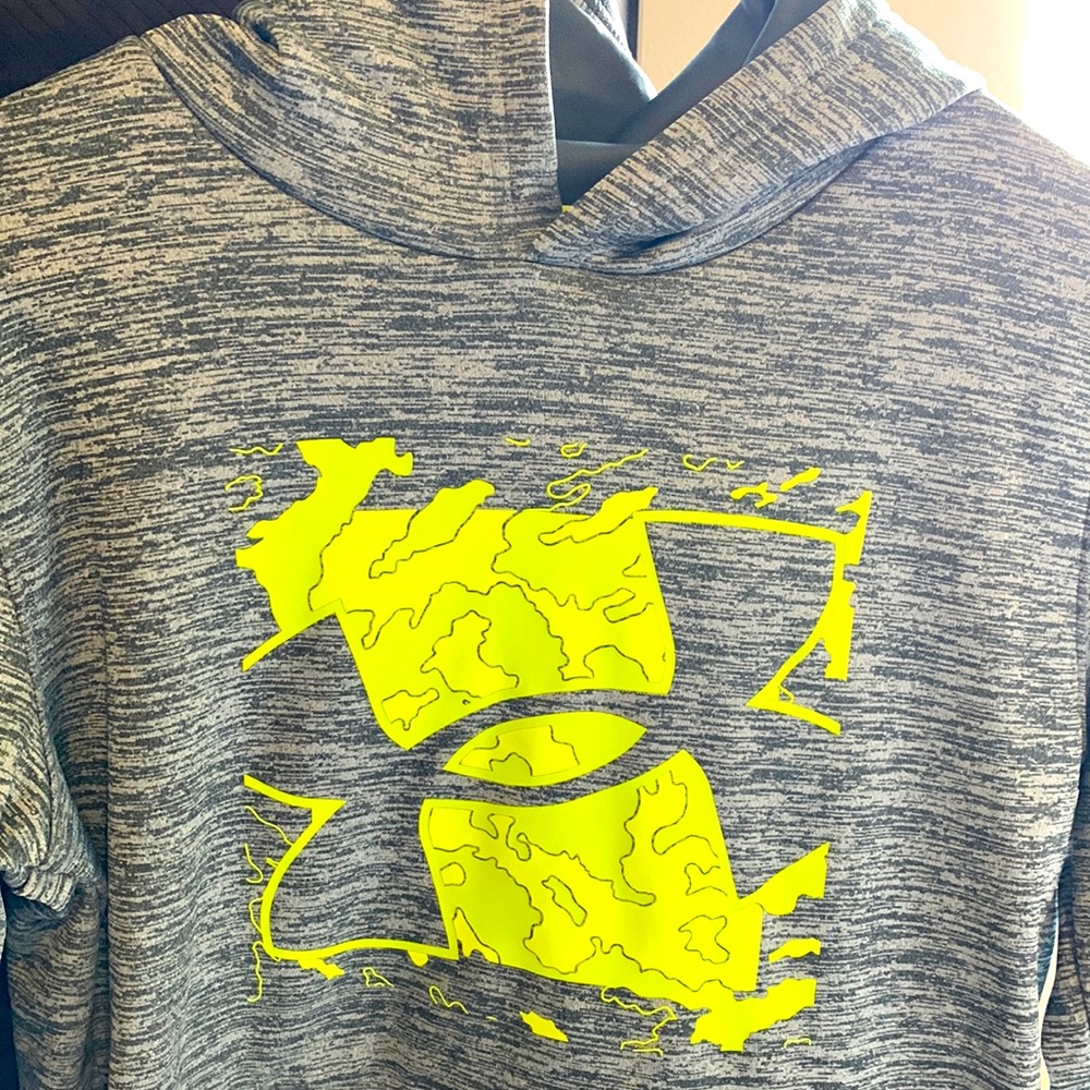 Youth Loose Cold Gear Under Armour Hooded Sweatshirt